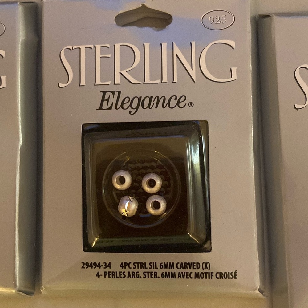 Sterling Elegance Four Sterling Findings for Jewelry Making or Repair - Picture 4 of 9
